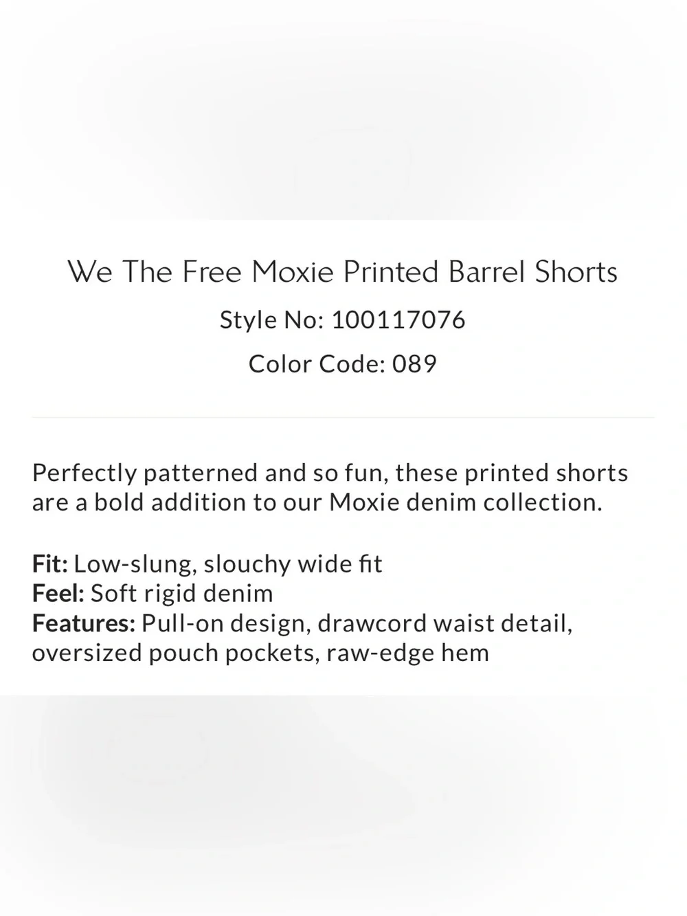 Free People We the Free Plaid Moxie Shorts